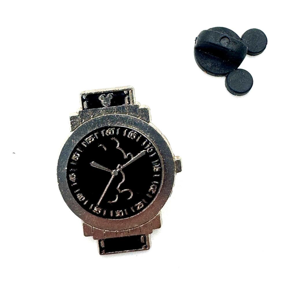 Hidden Mickey 2019 Watches Mickey Silhouette Disney Trading Pin